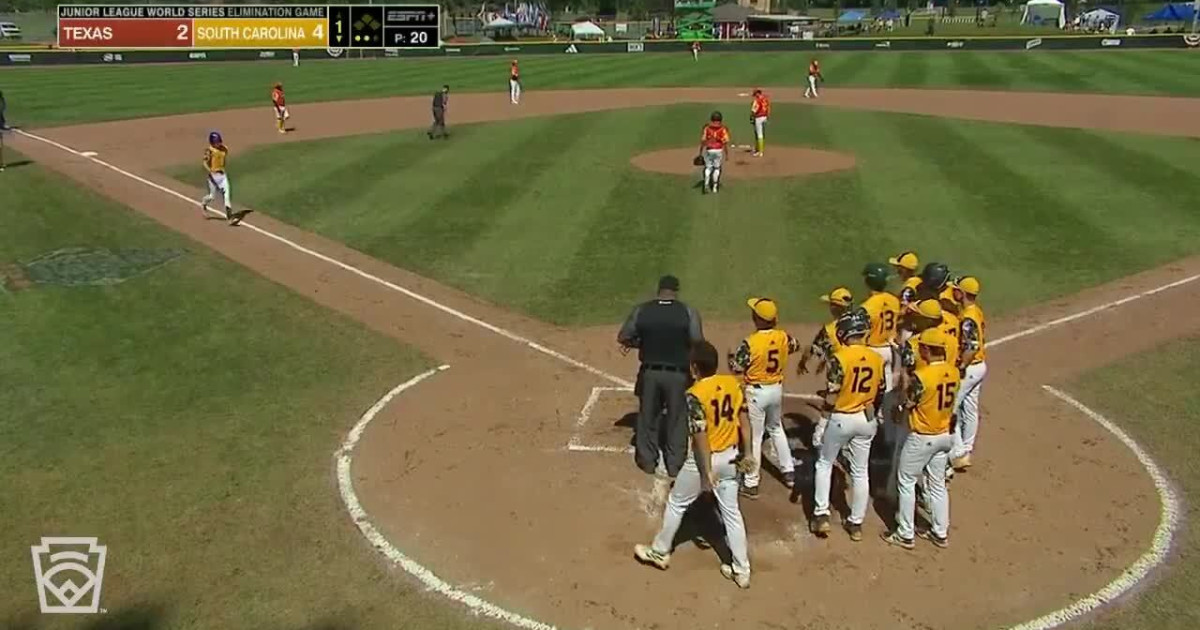 Cooper Derrick's threerun homer Little League