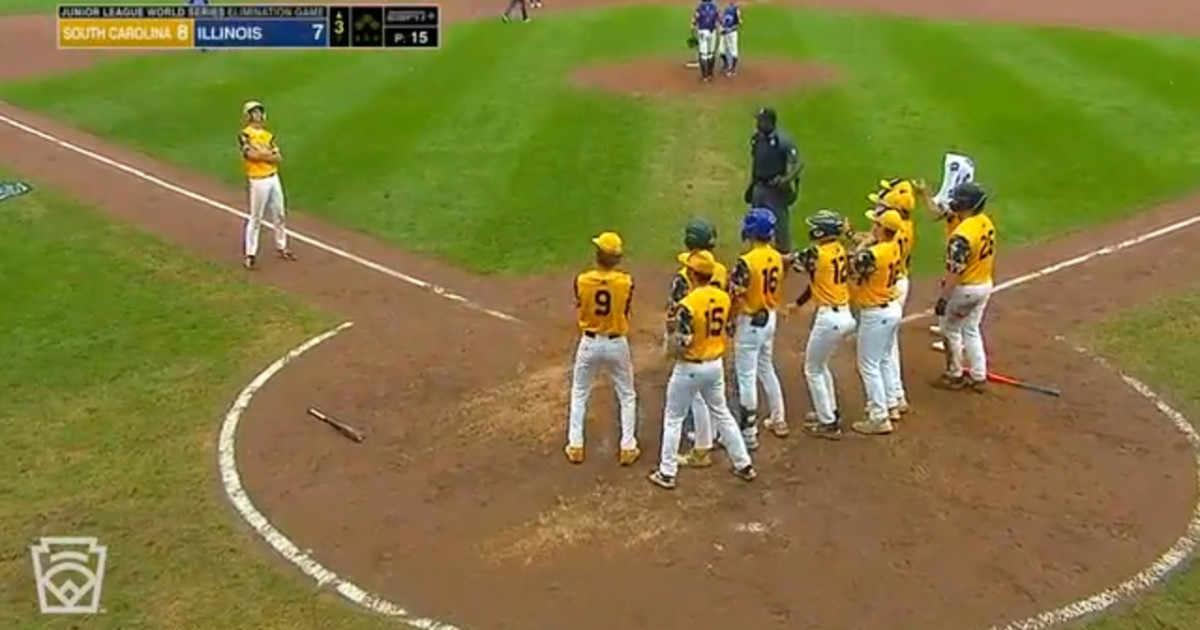 Dalton Gravelle smashes a tworun homer Little League