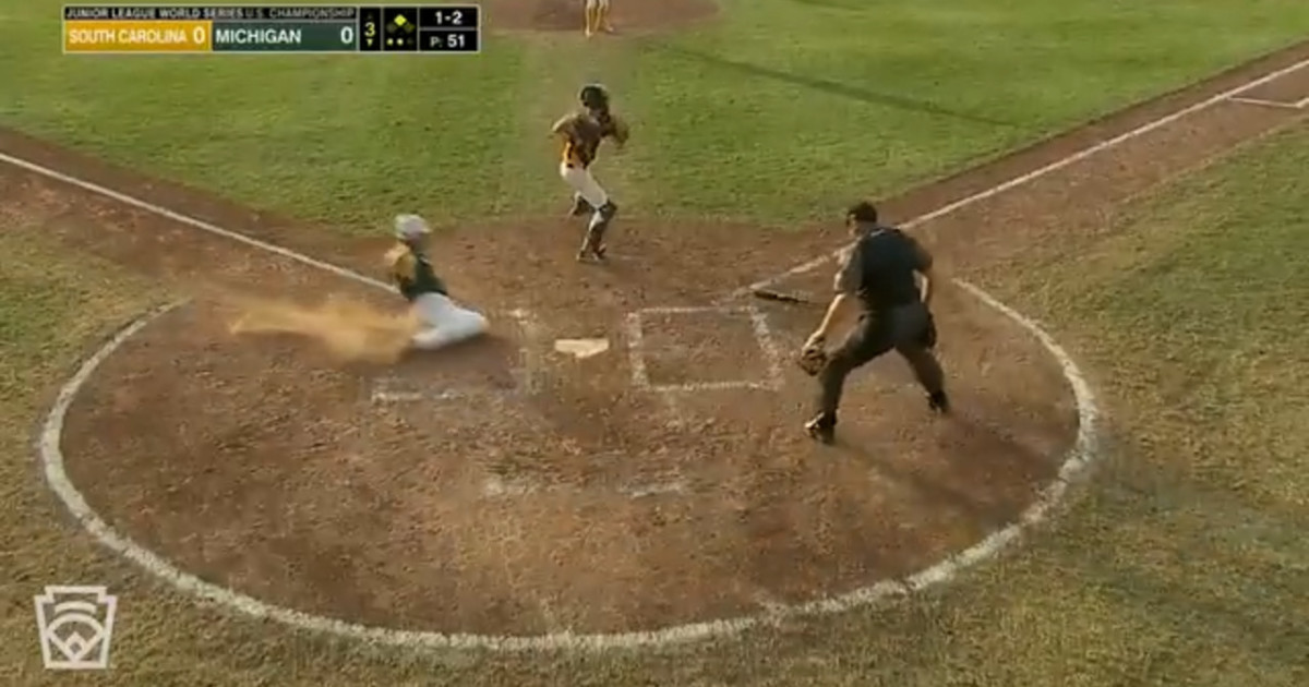 Lucas Farner's RBI single to center - Little League