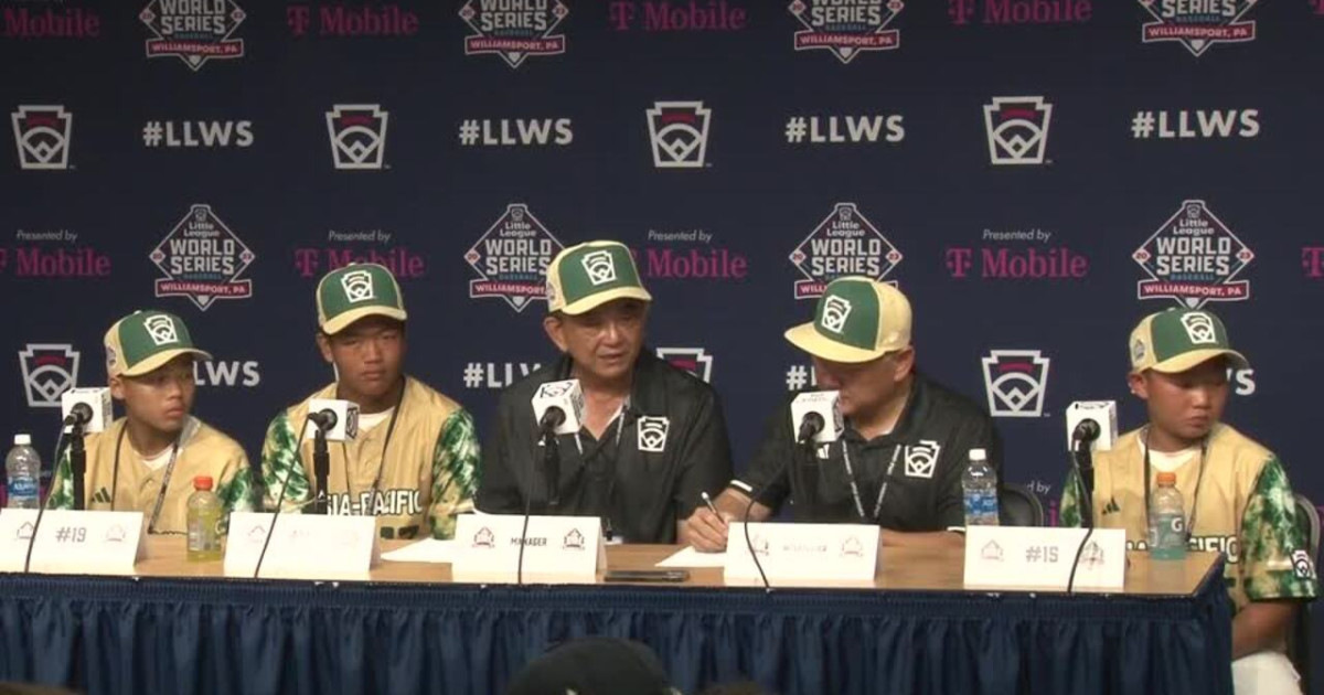 Game 23 AsiaPacific Press Conference Little League