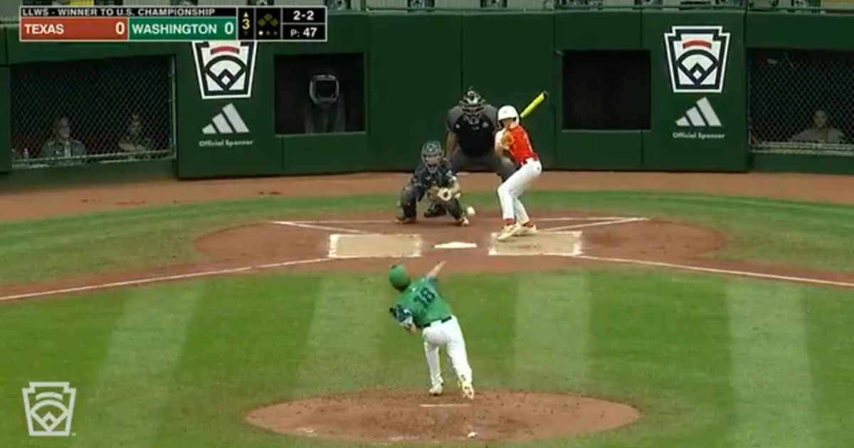 Larson Eng's 9 strikeouts - Little League