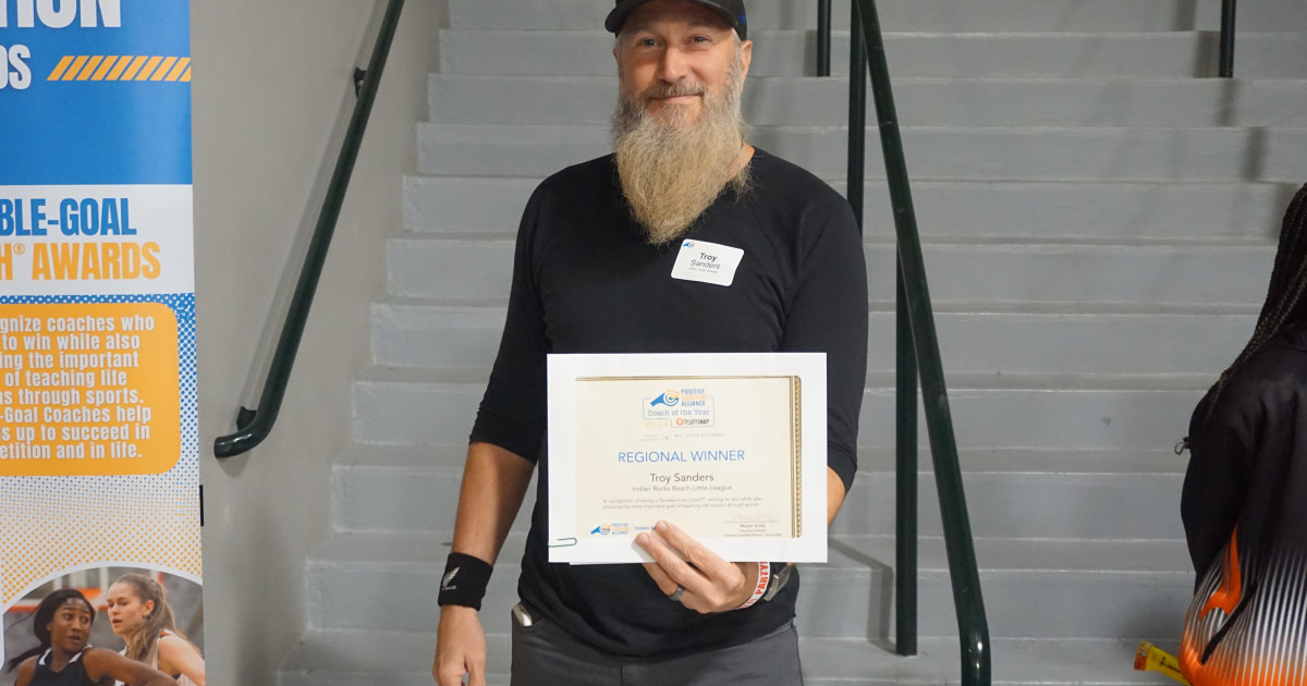Florida Little League® Coach Named Positive Coaching Alliance’s