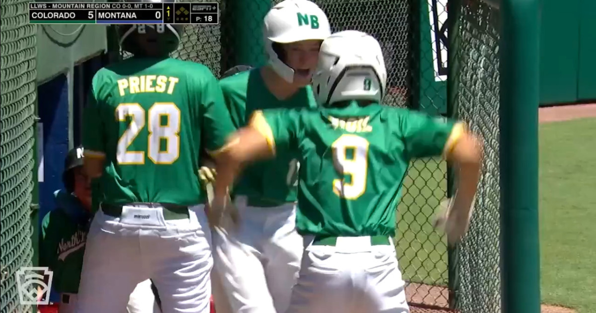 Tyce Vigil's inside-the-parker - Little League