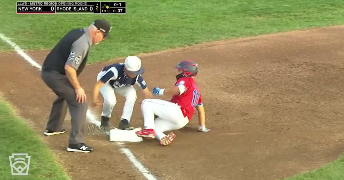 Lucas Kostas' RBI double - Little League