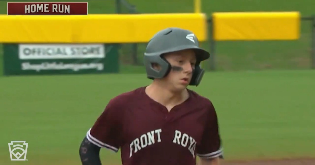 TJ Cook's solo homer - Little League