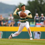 AP pitcher throwing pitch