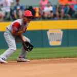 jpn infielder gets grounder