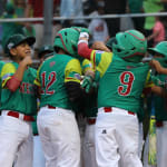 mexico team celebrating