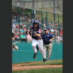 MA running towards home