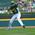MW throws ball from infield