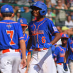 great lakes players celebrating at home