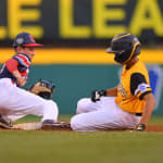 se player sliding into second