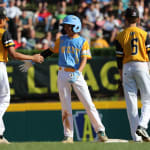 west runner on base smiling