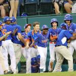 great lakes team celebrating win