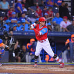 phillies player at bat