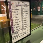 Athletes Unlimted Game 2 Dugout Lineup Card