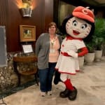 Me and Cincy Mascot