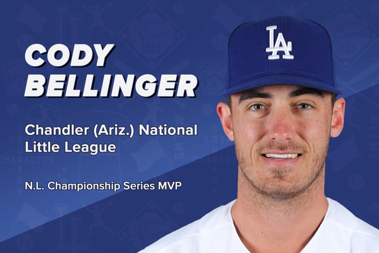 Cody Bellinger at the 2007 Little League World Series, He was named NL MVP  yesterday, but back in 2007 Cody Bellinger played in the #LLWS!, By Little  League