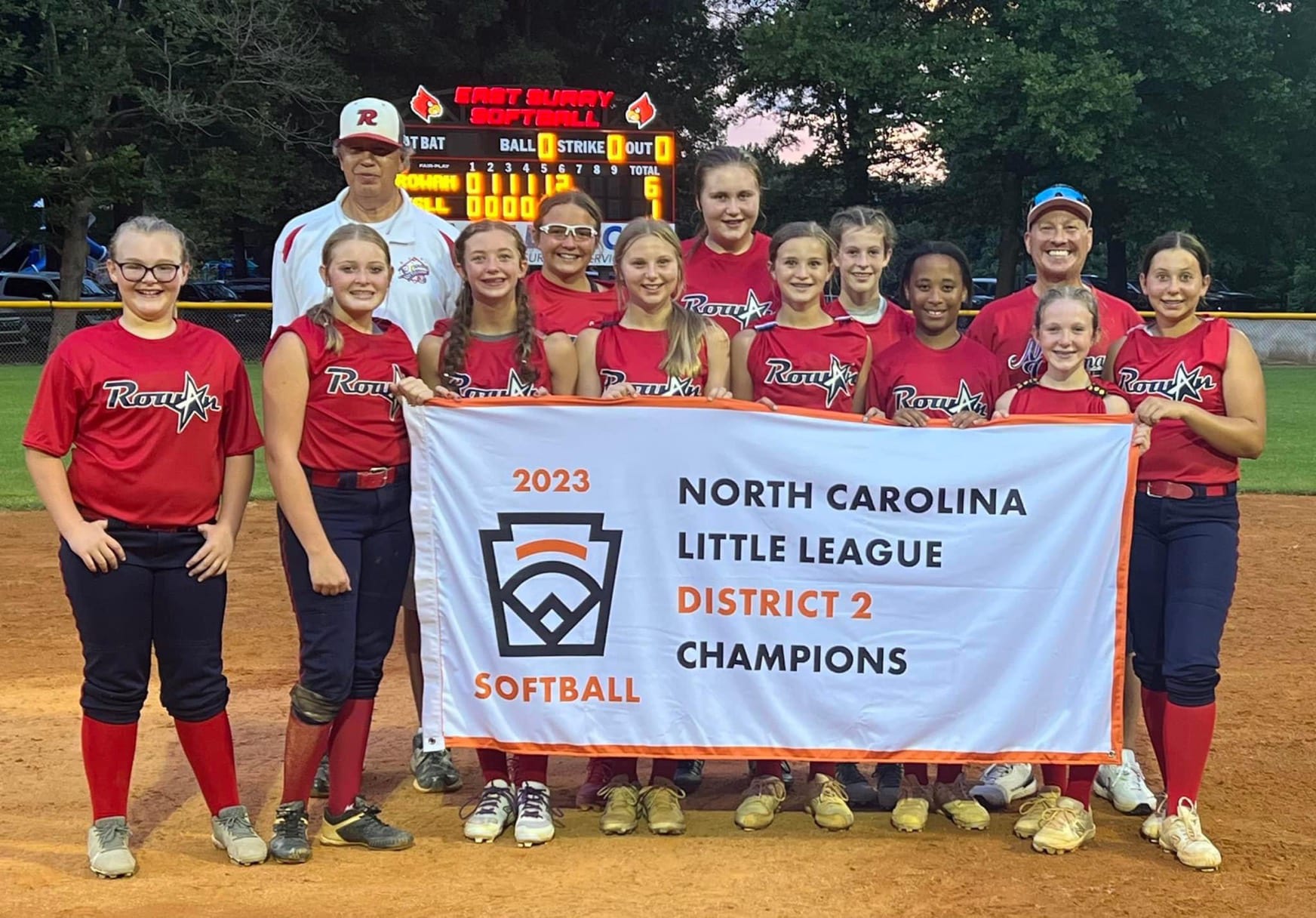 Rowan Little League Earns North Carolina's Bid to the 2023 Little