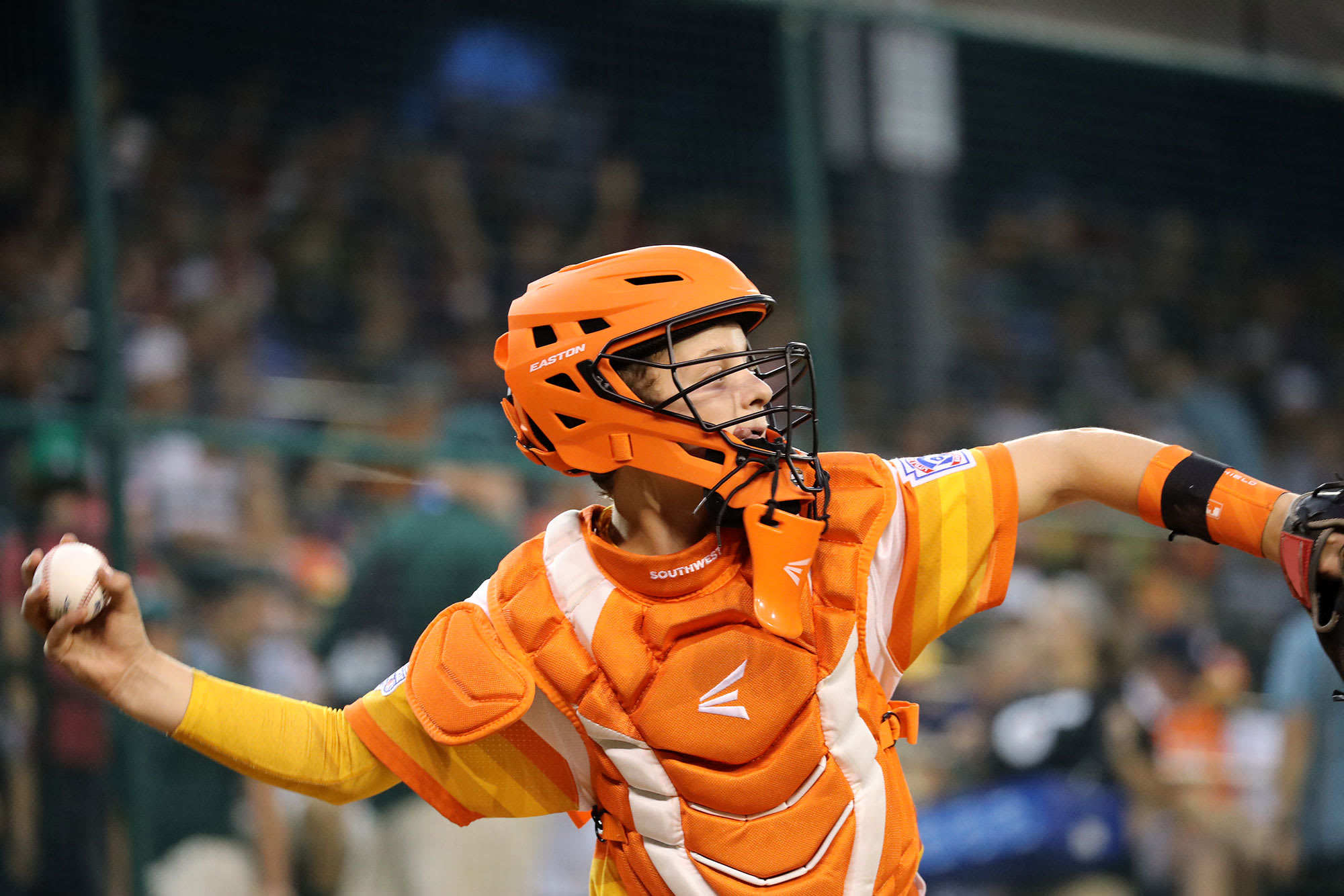 SW Catcher Throwing to Base