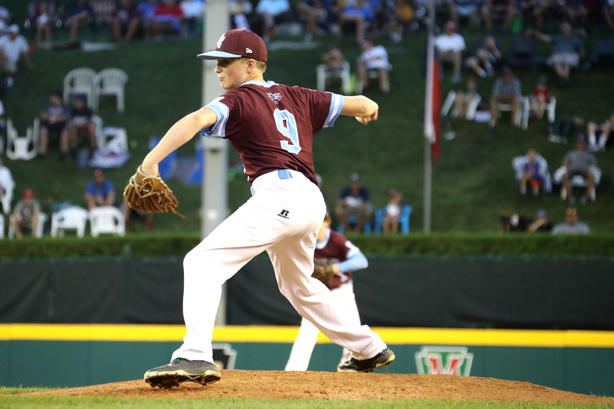 Ne Pitcher Throwing Ball