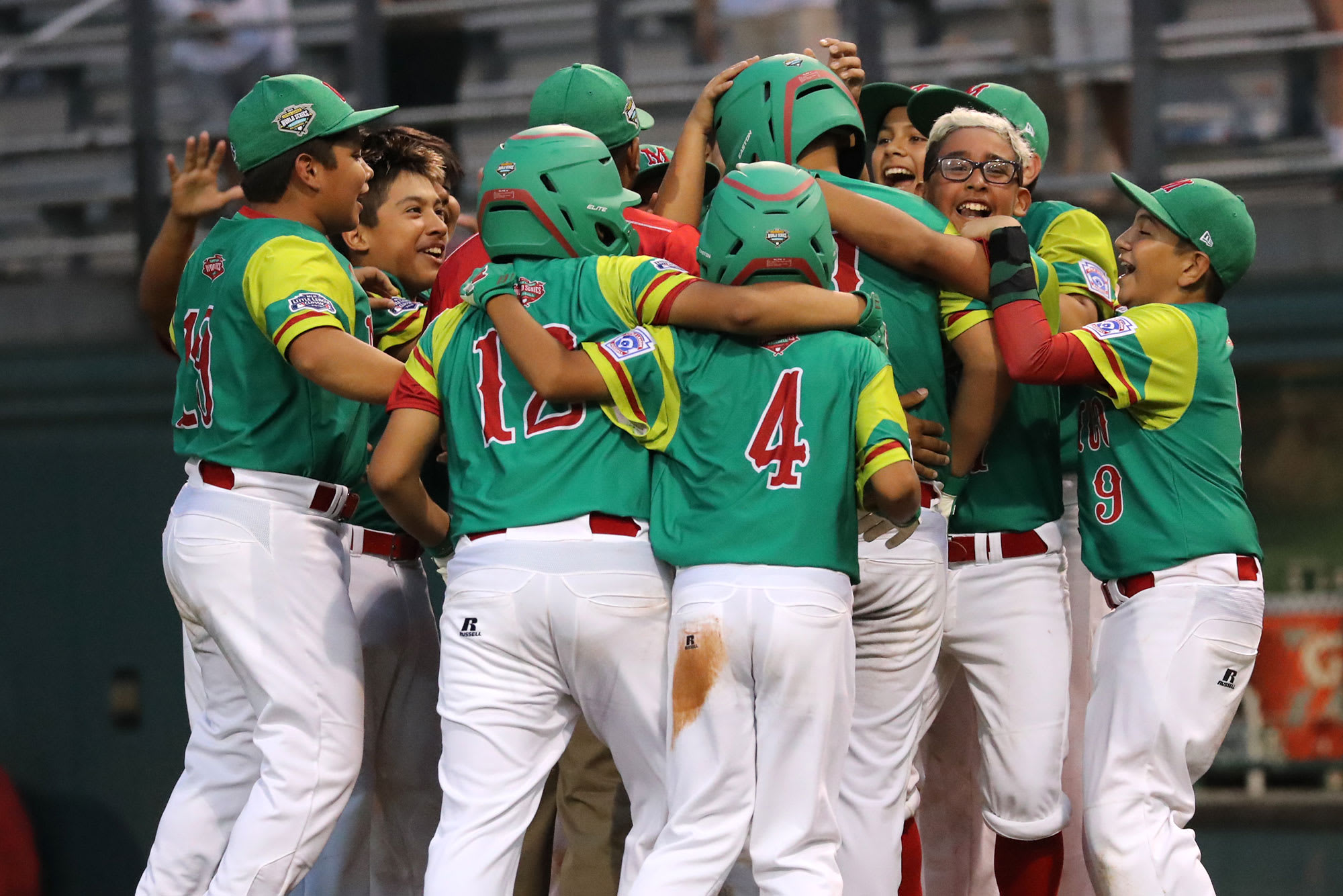 Mexico Team Celebrates