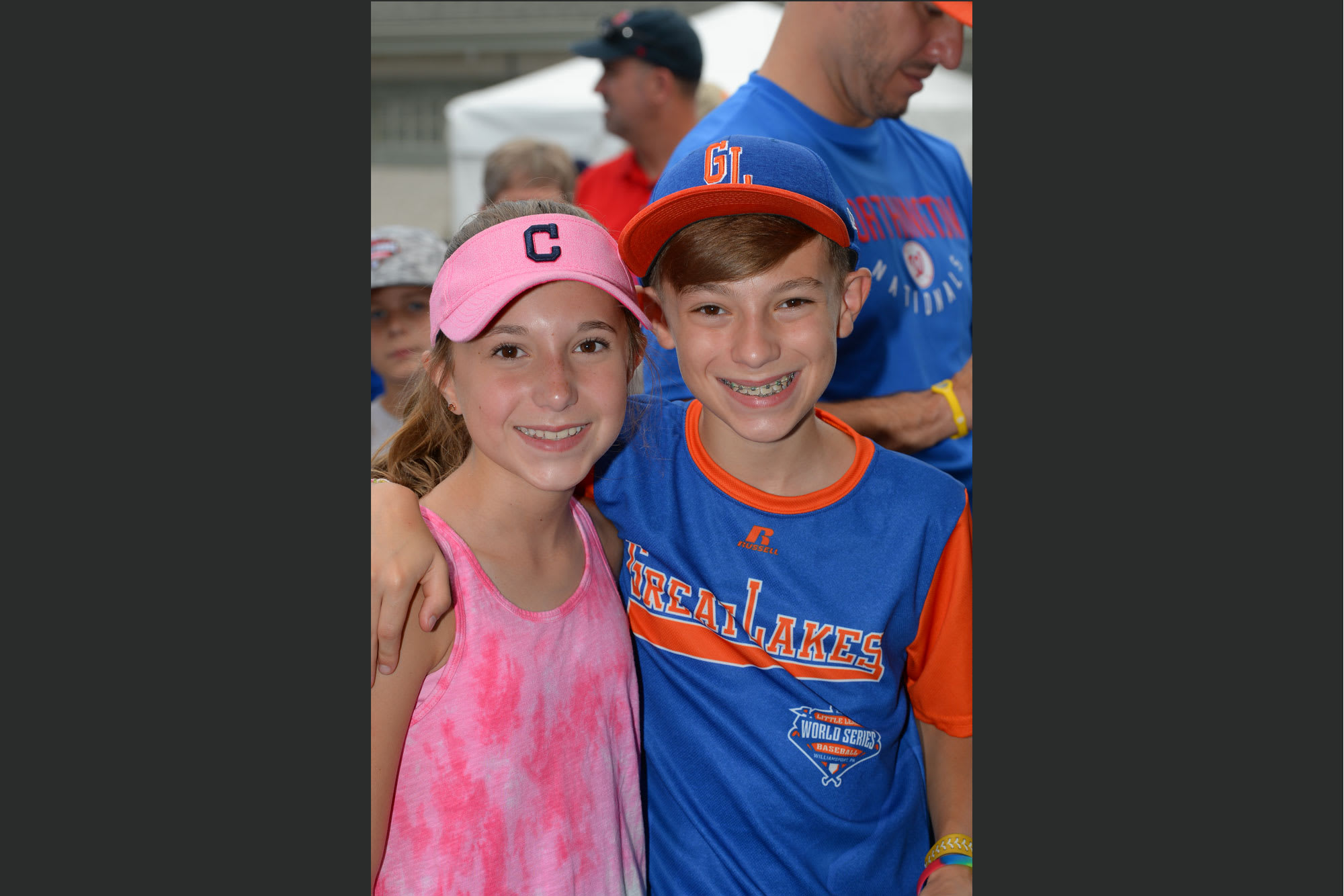 boy and girl smiling llws