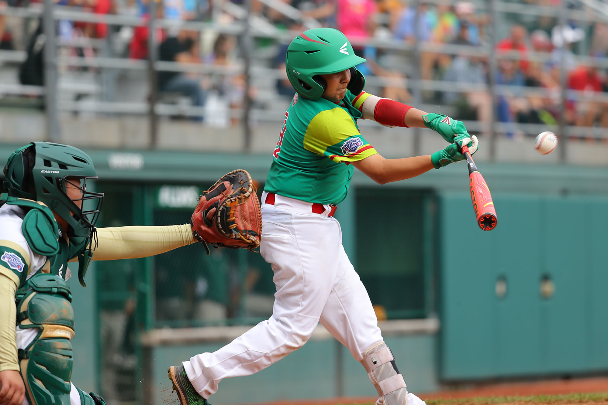 MEX batter swings