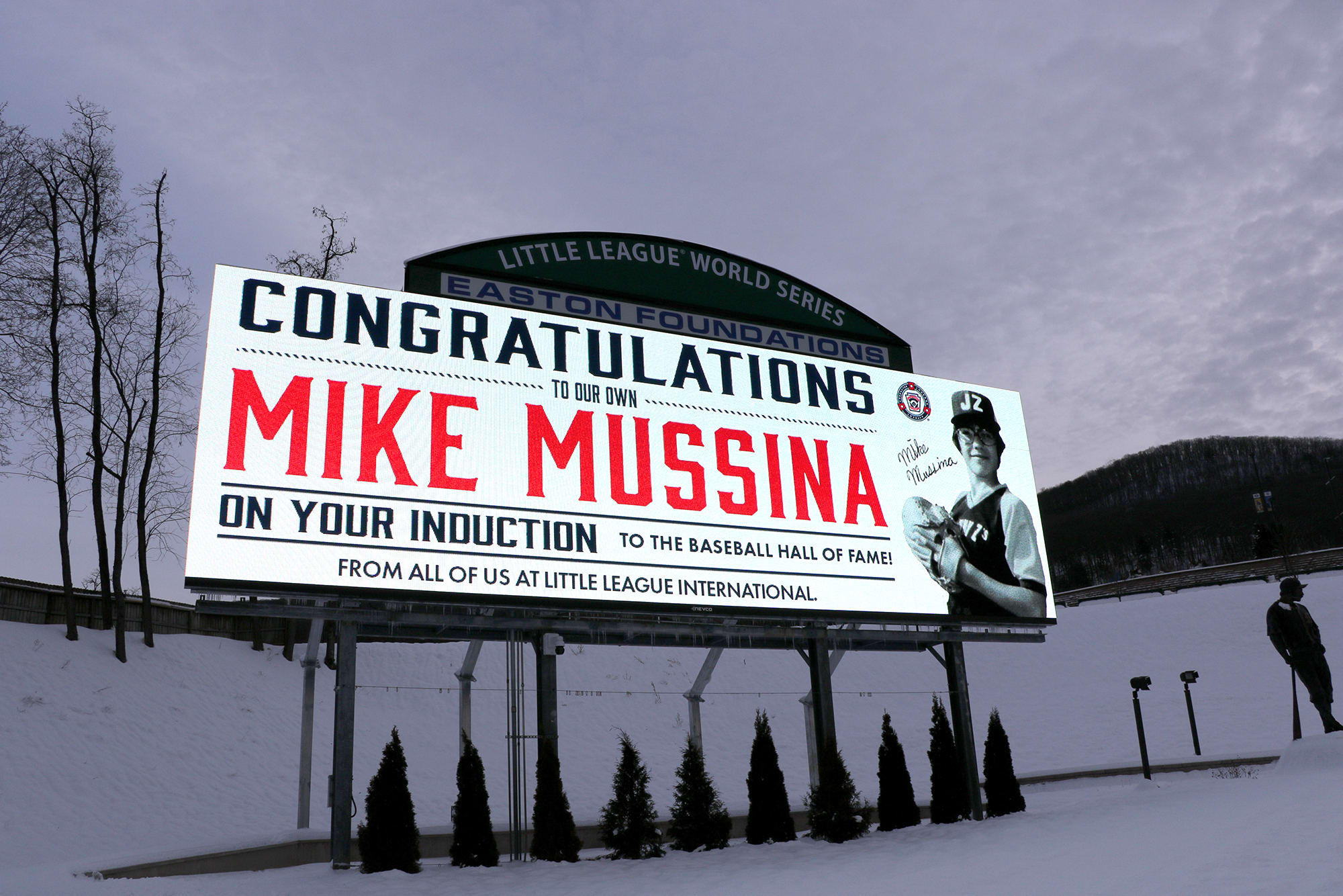 Congratulations to Montoursville-Native and Little League International  Board of Directors Member, Mike Mussina, on Election to National Baseball  Hall of Fame - Little League