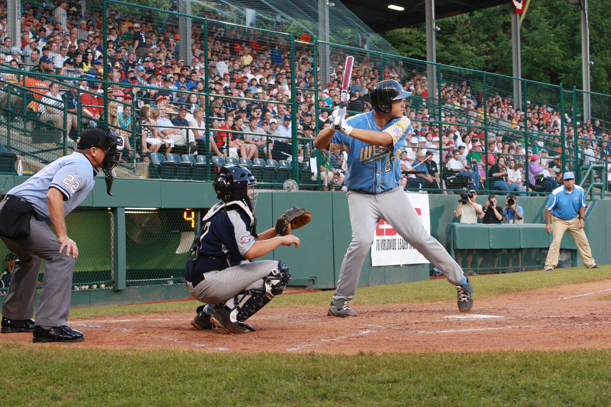 Luke Ramirez batting