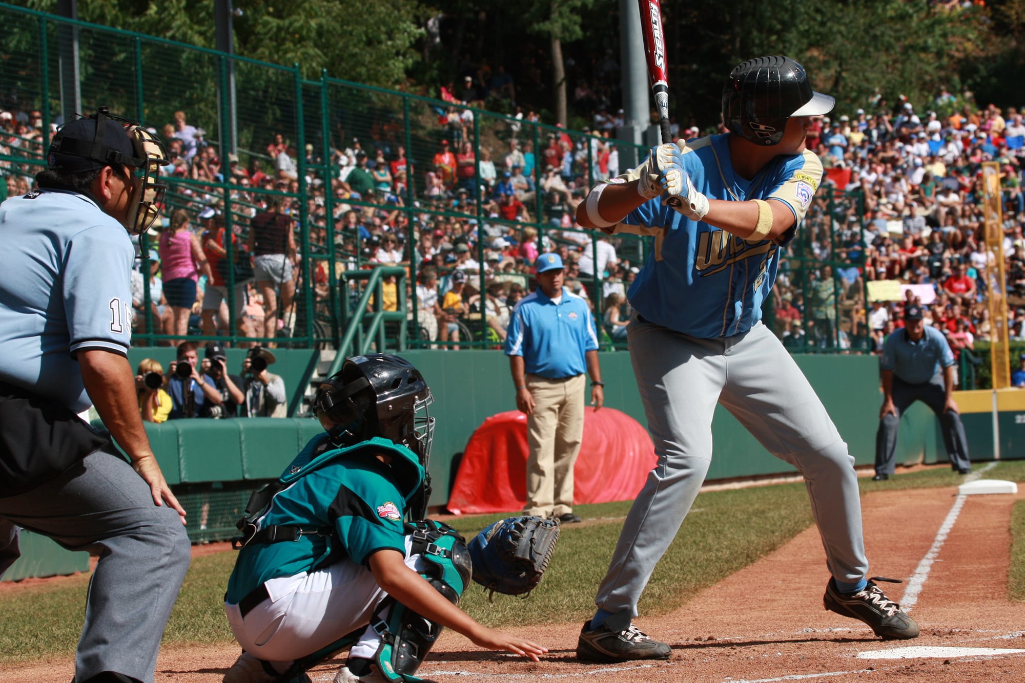 Luke Ramirez batting