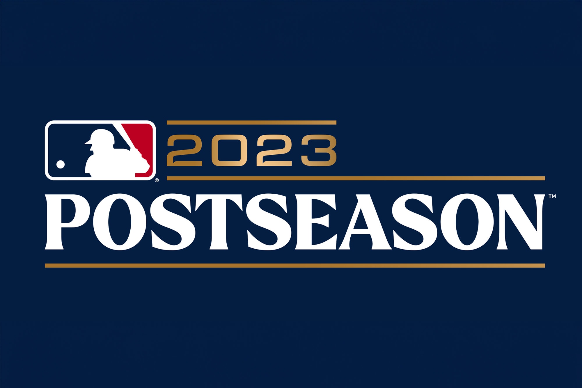 2023 MLB Postseason Logo