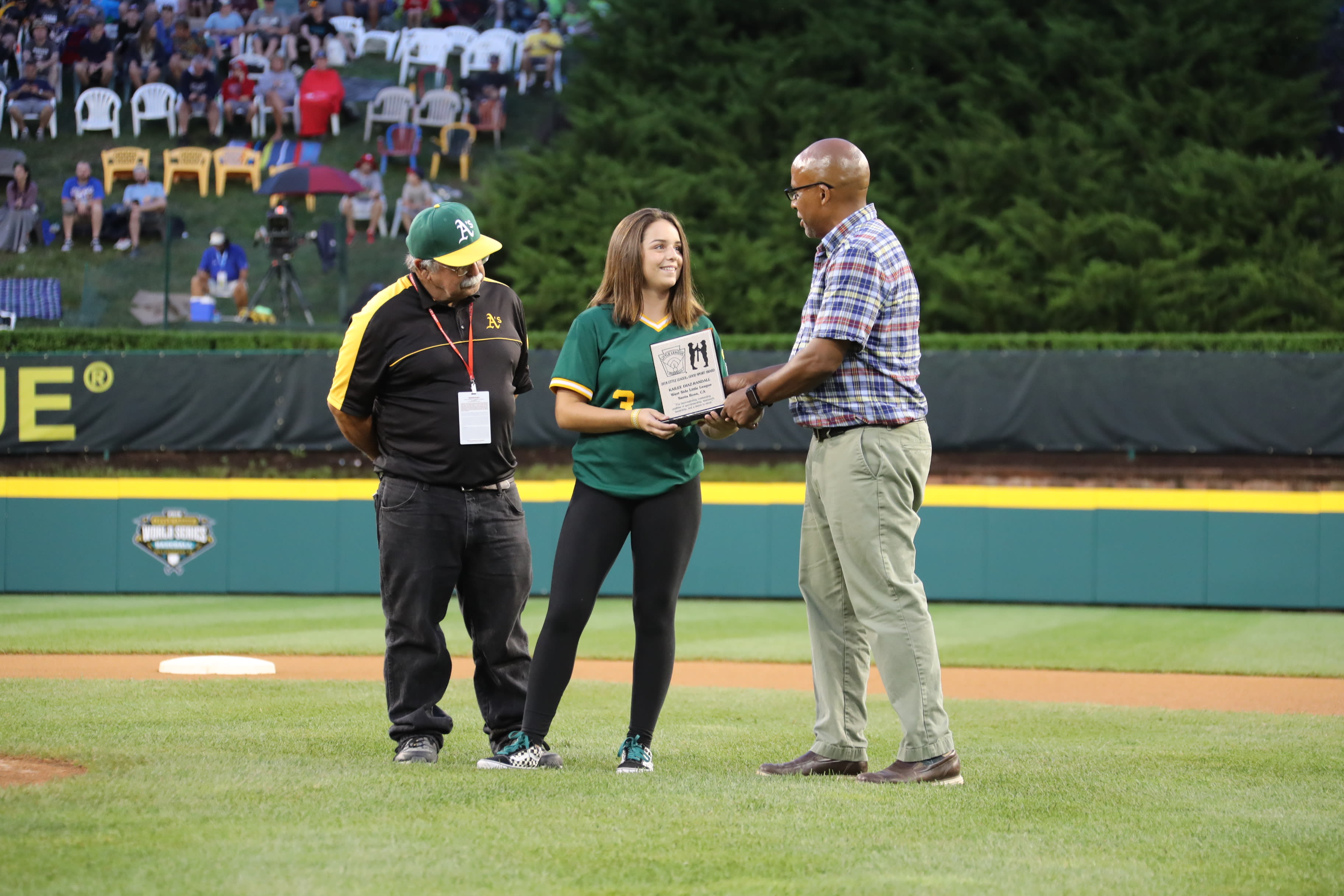 good sport receiving award