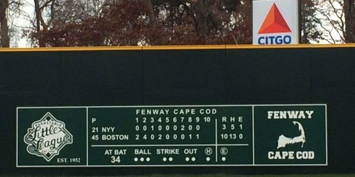 Barnstable Little Leaguers enjoy their Fenway moment