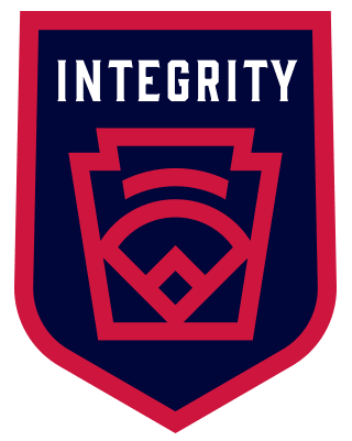 integrity badge blue red