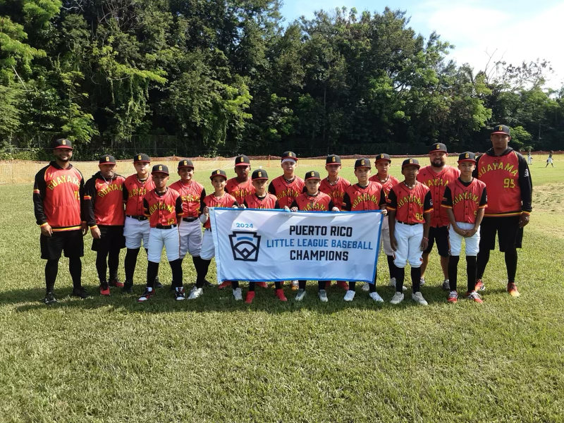 2024 Little League Baseball World Series - Puerto Rico Championship Banner