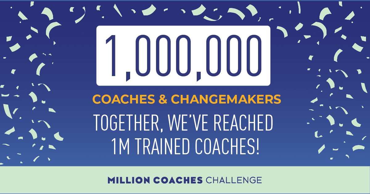 Million Coaches Challenge - 2025 One Million Trained
