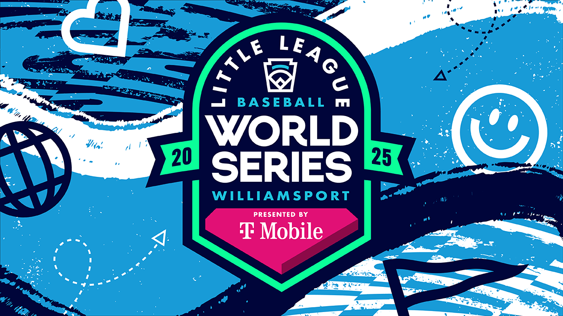 2025 LLBWS Logo presented by T-Mobile