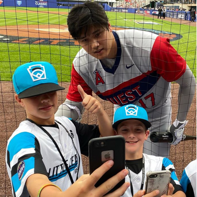 Shohei Ohtani 2021 MLB Little League Classic