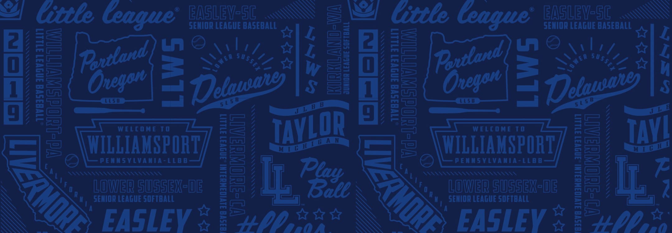 2019 World Series Pattern Hero Blue