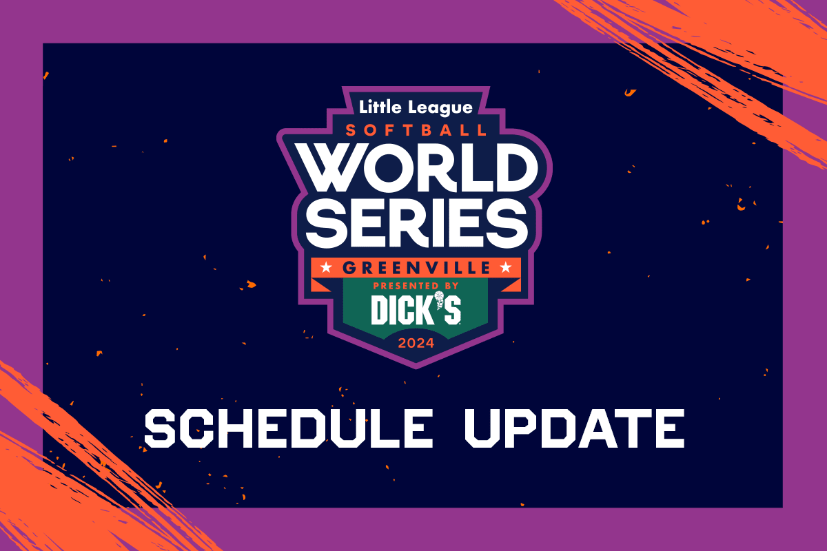 2024 LLSWS Schedule Update