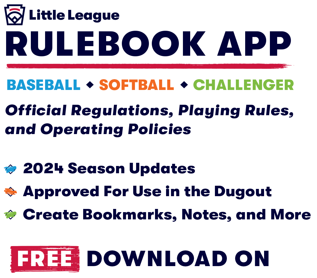 Rulebook App Little League