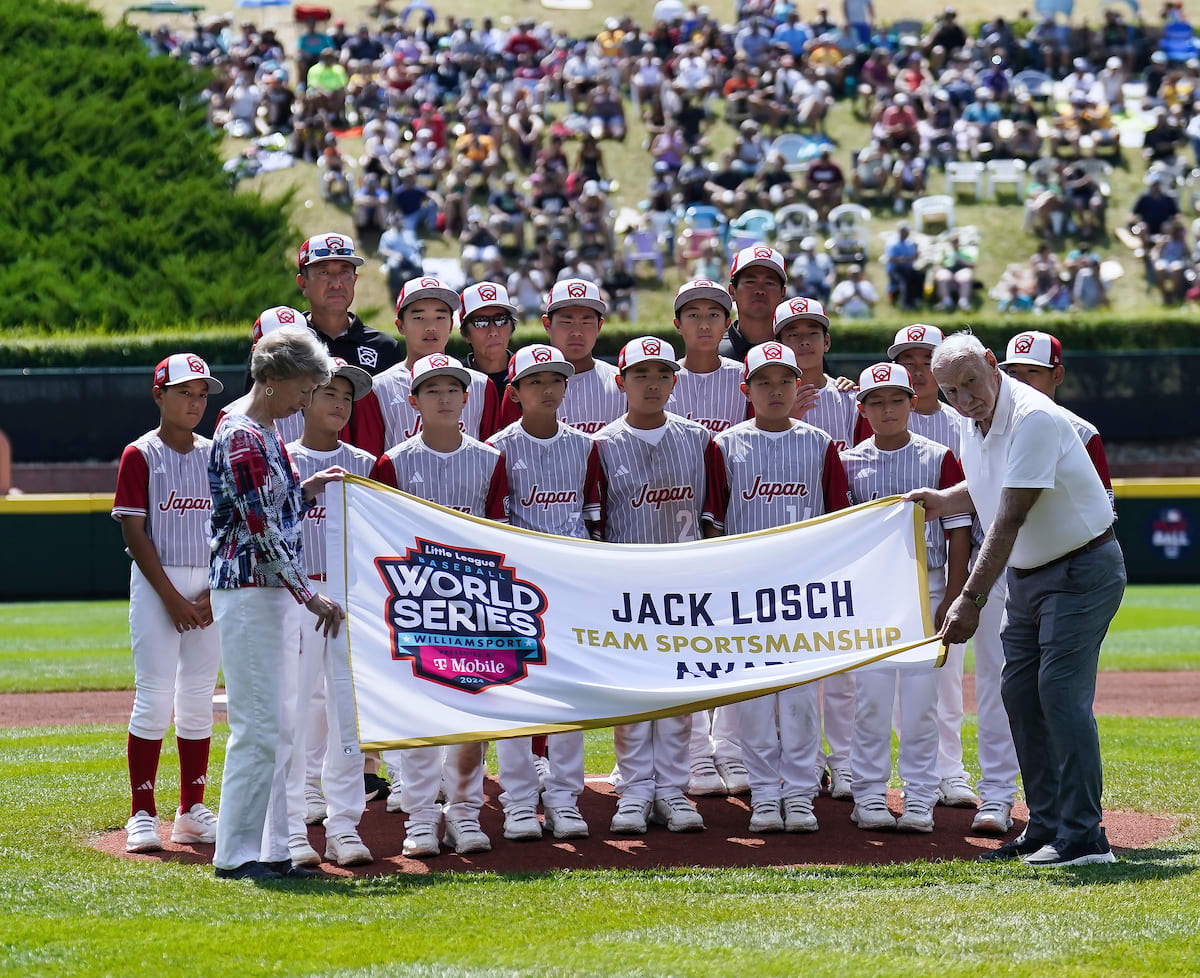 Japan Earns 2024 Jack Losch Little League Baseball® World Series Team