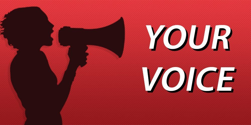 your voice banner