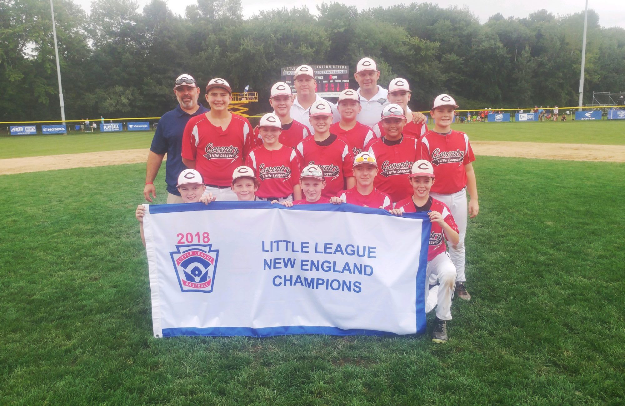 Rhode Island Advances to Williamsport, Wins LLB New England Regional