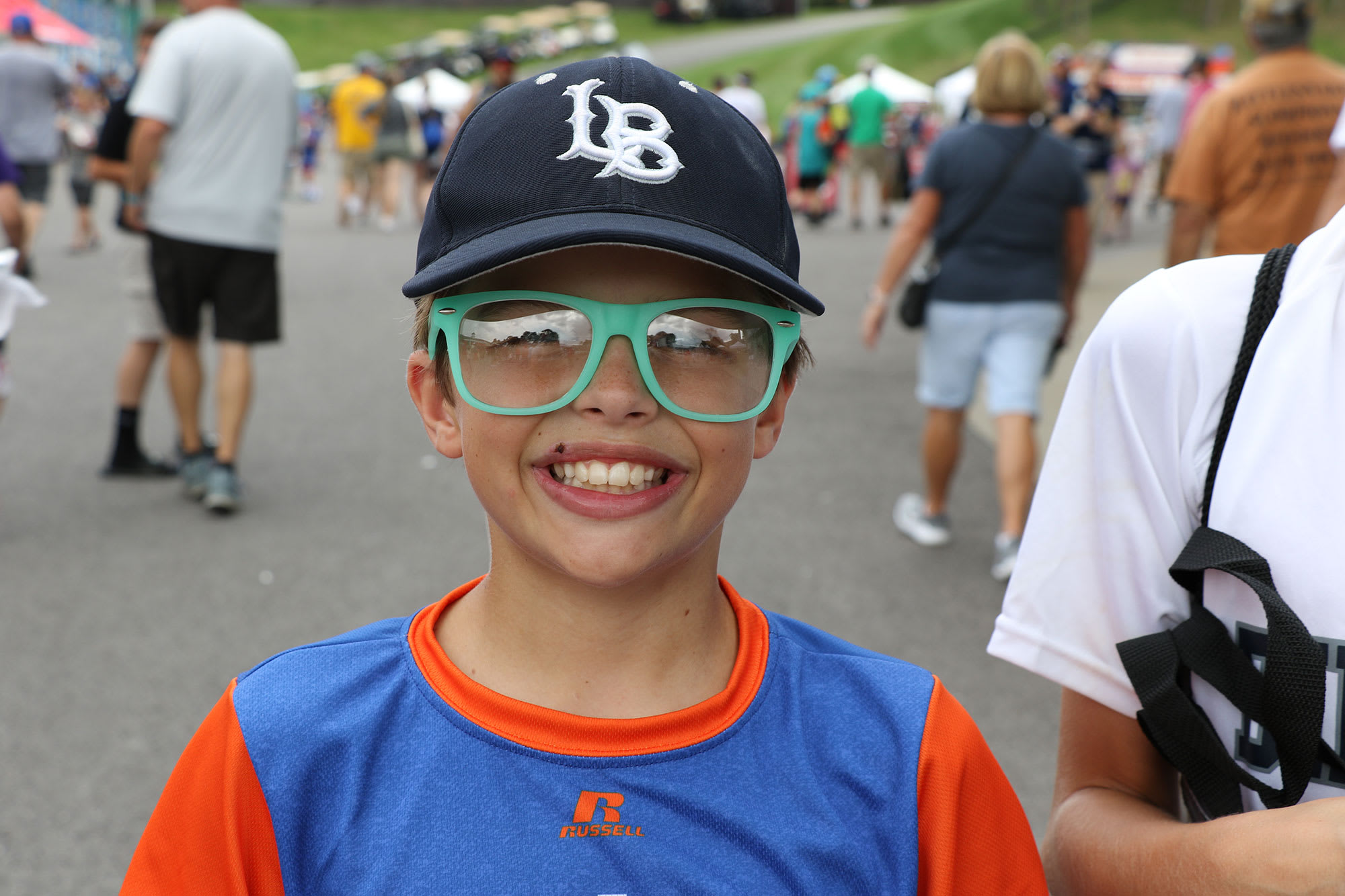 ll fan smiling