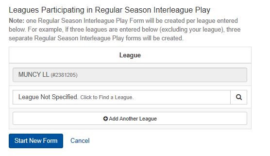 Establish Interleague Play So Your Little Leaguers® Have a Well