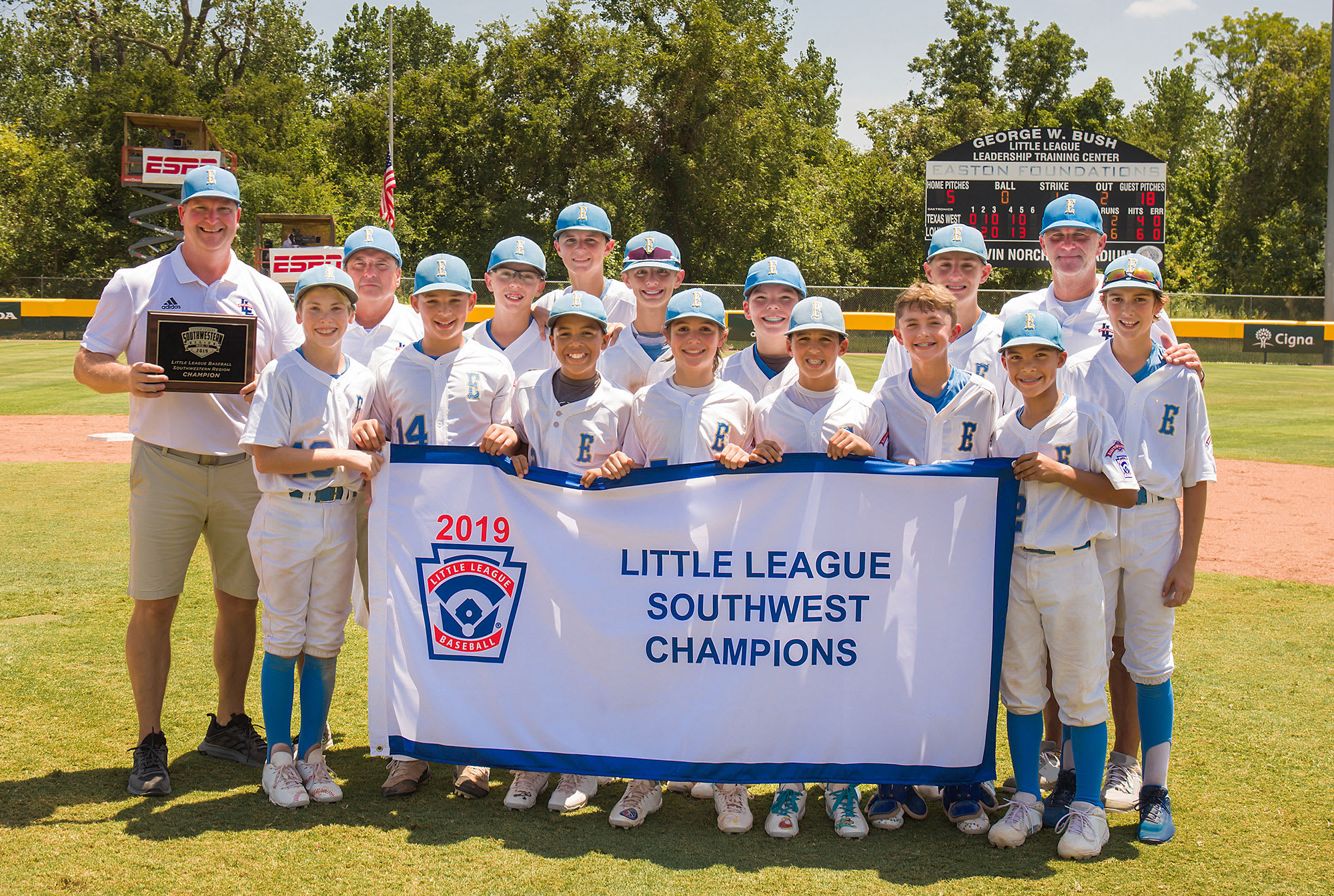 Eastbank Little League Wins the 2019 Little League Baseball® Southwest