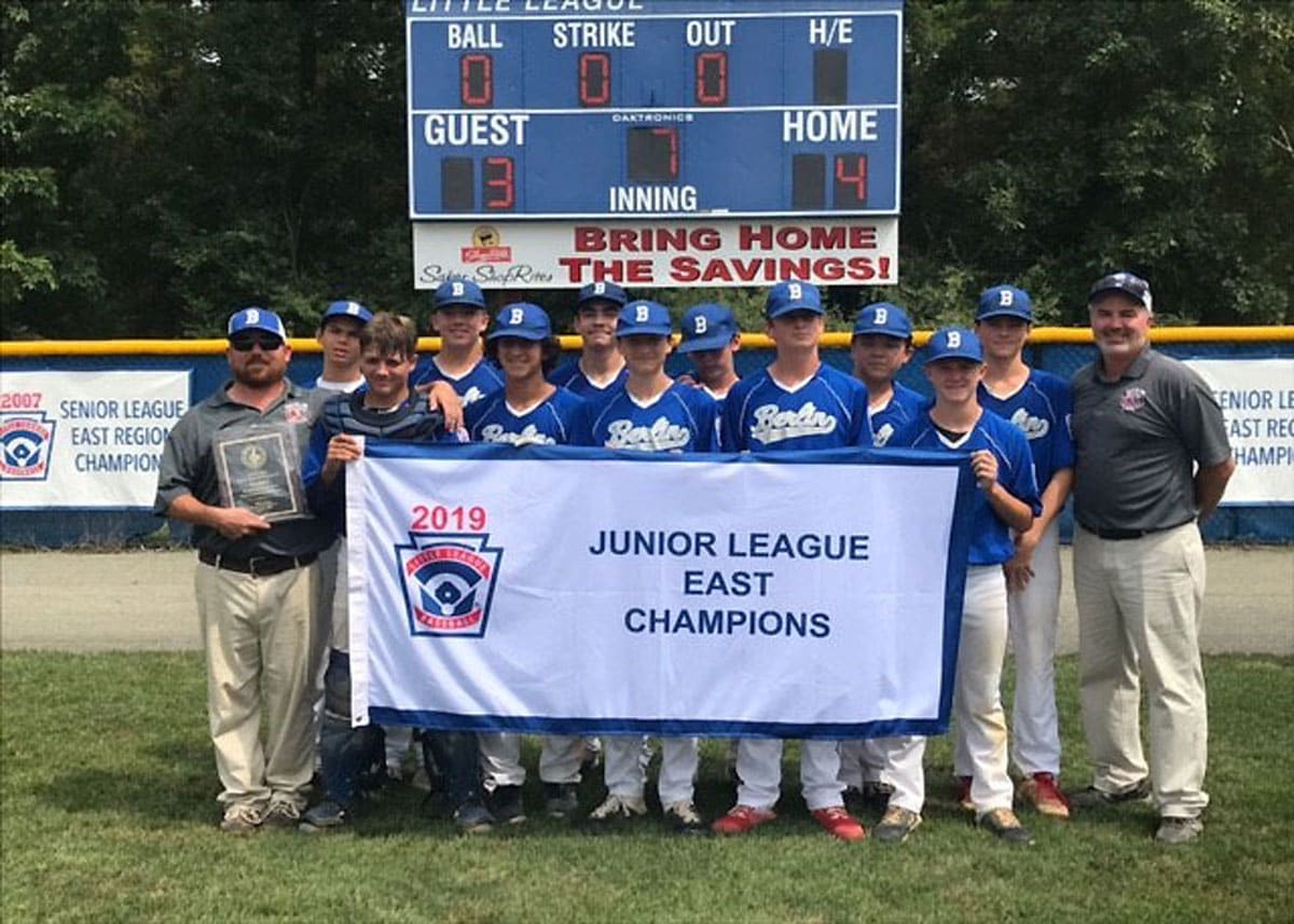 USA East Region Champions from Berlin, Maryland - Little League