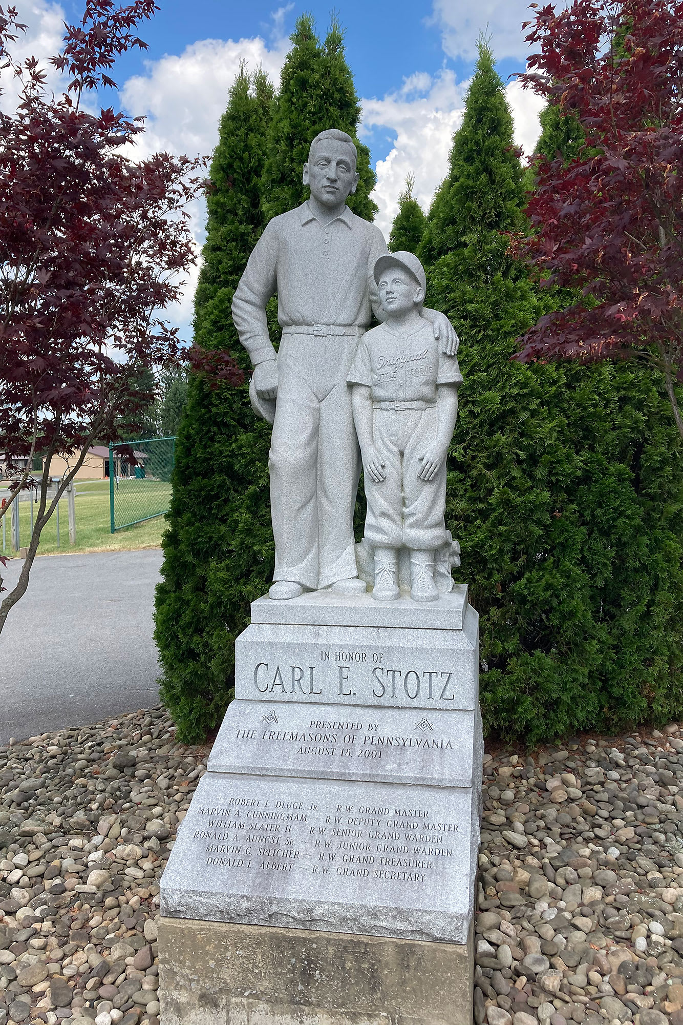 Carl Stotz Statue